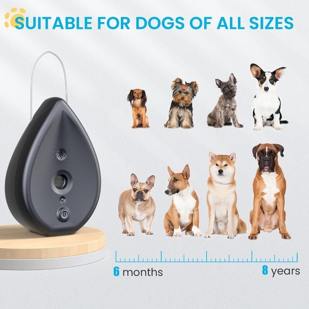 MODUS Automatic Anti Barking Control Device Indoor, Bark Box (New,Grey)
