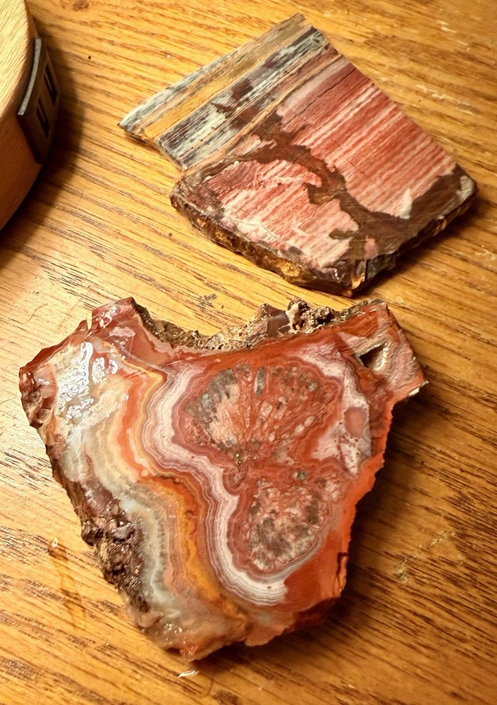Two Agate Slabs