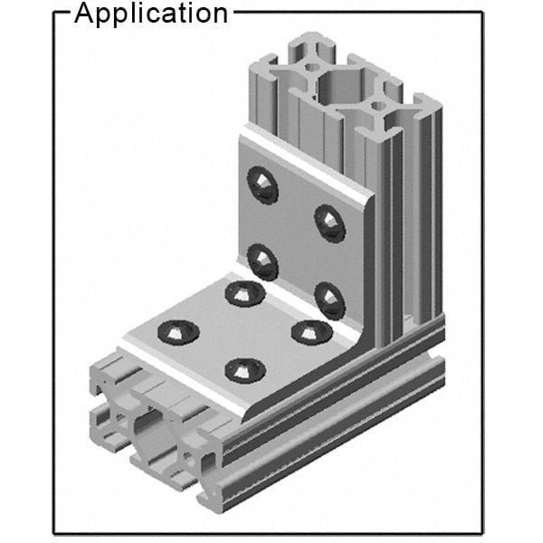 Faztek 15Cb4805 Corner Bracket, Inside, Aluminum, Type 15