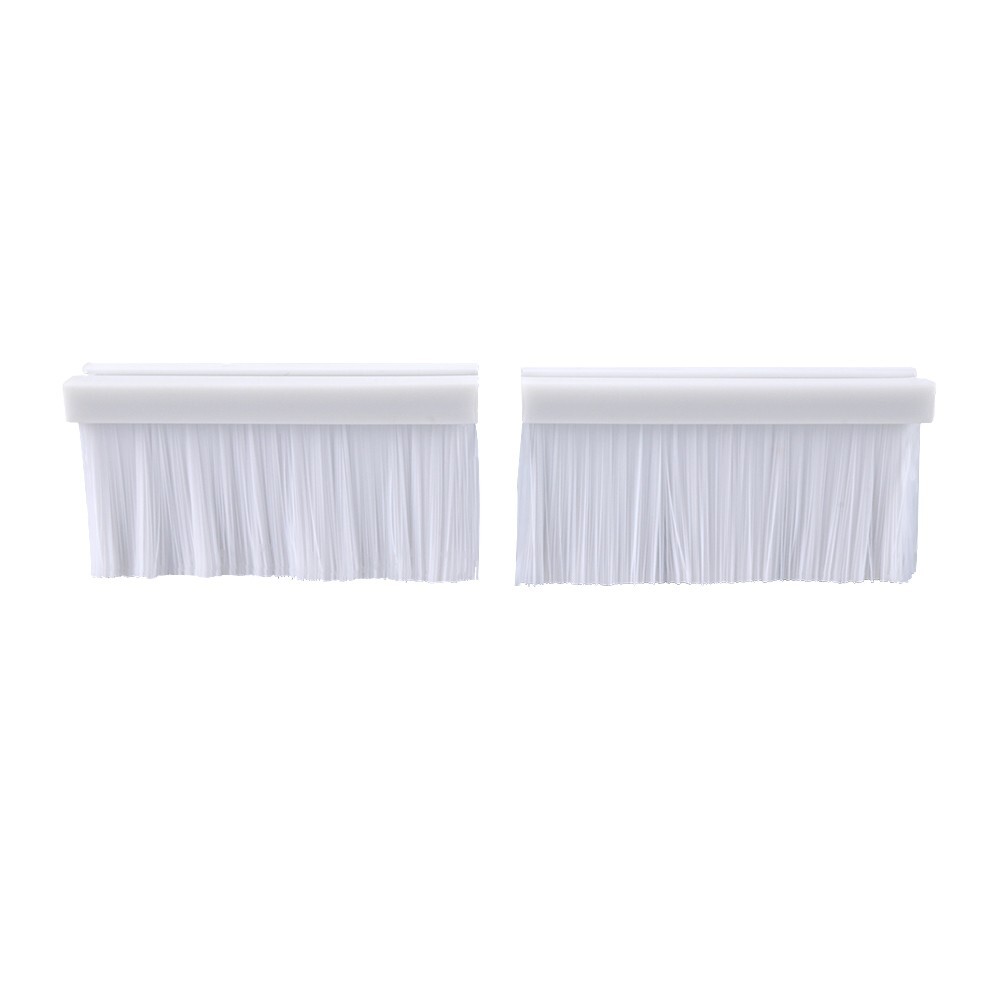 Construct Pro WideMouth Brush Wall Plate Cable Management (White Plate & Brush)
