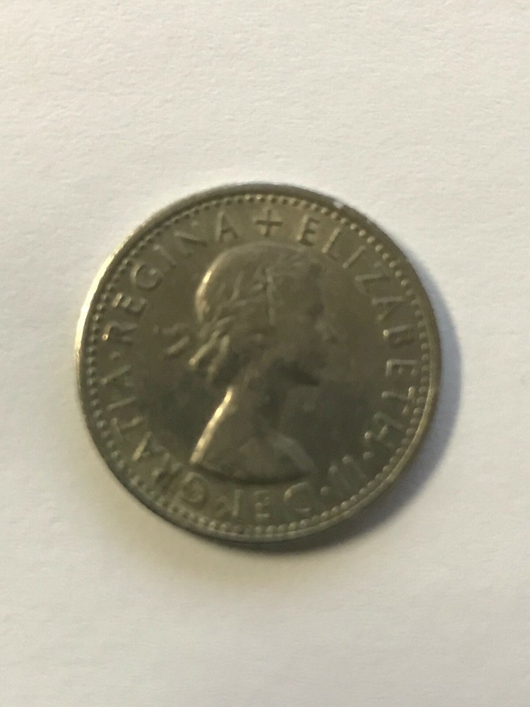 1966 - Sixpence Coin - Circulated