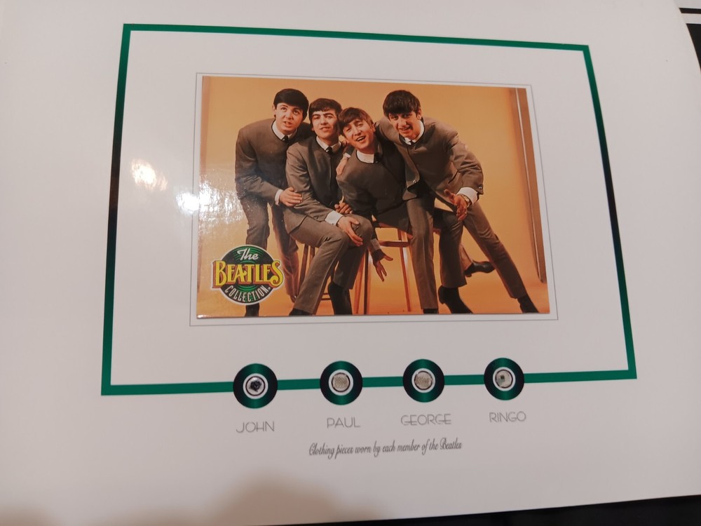 Beatles Swatch Pieces With COA!!