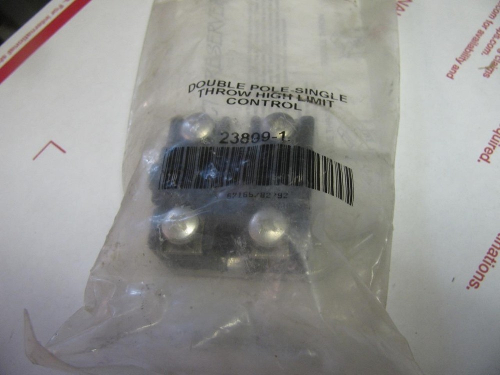 AO Smith 23899-1 Double Pole Single Throw High Limit Switch