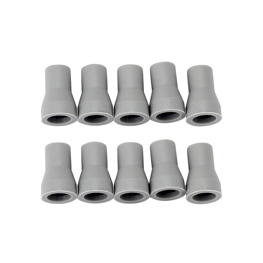 100 Pcs Dental High Quality Rubber Ejector Adapter Replacement Weak Tip Suction