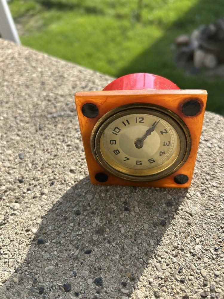 Catalin Wind Up Clock