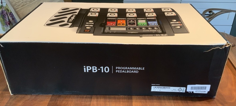 DigiTech iPB-10 PROGRAMMABLE PEDALBOARD For Guitars 20-0347-A