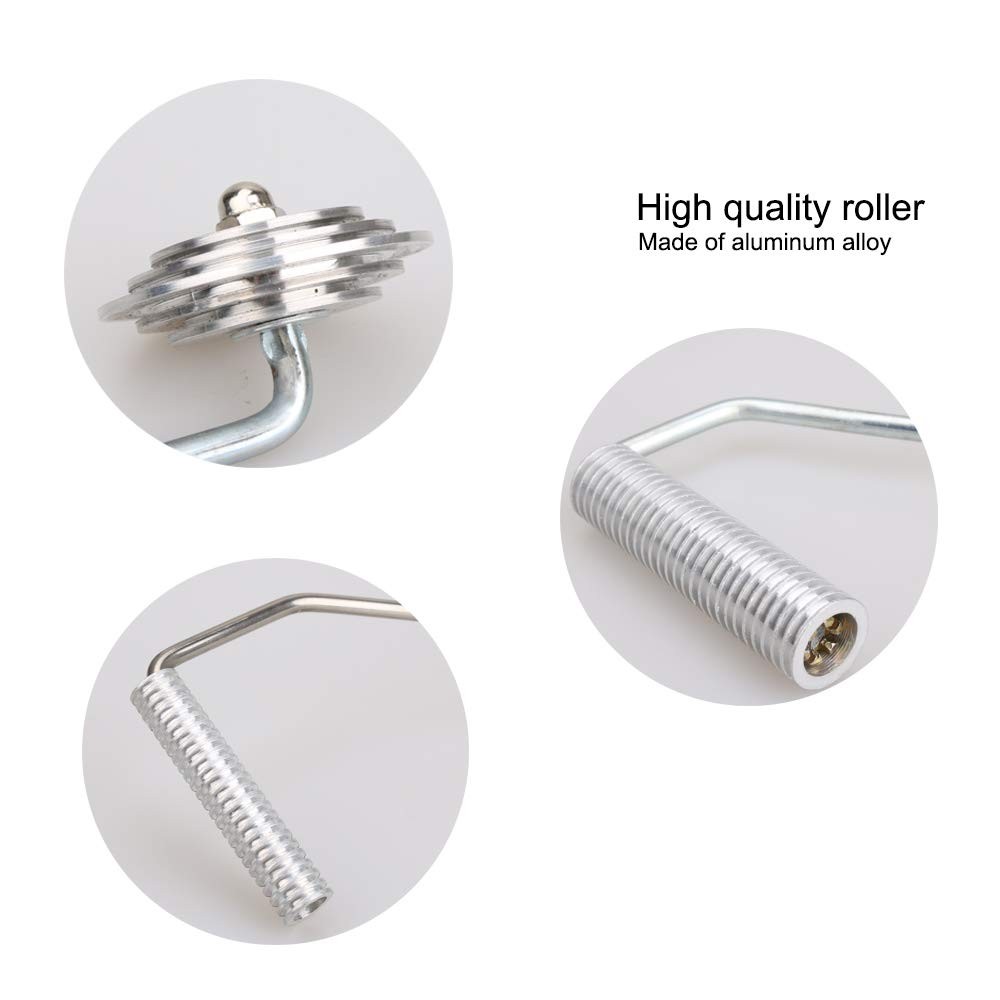 Fiberglass Roller Tools Kit, 4Pcs Bubble Paddle Tool Resin