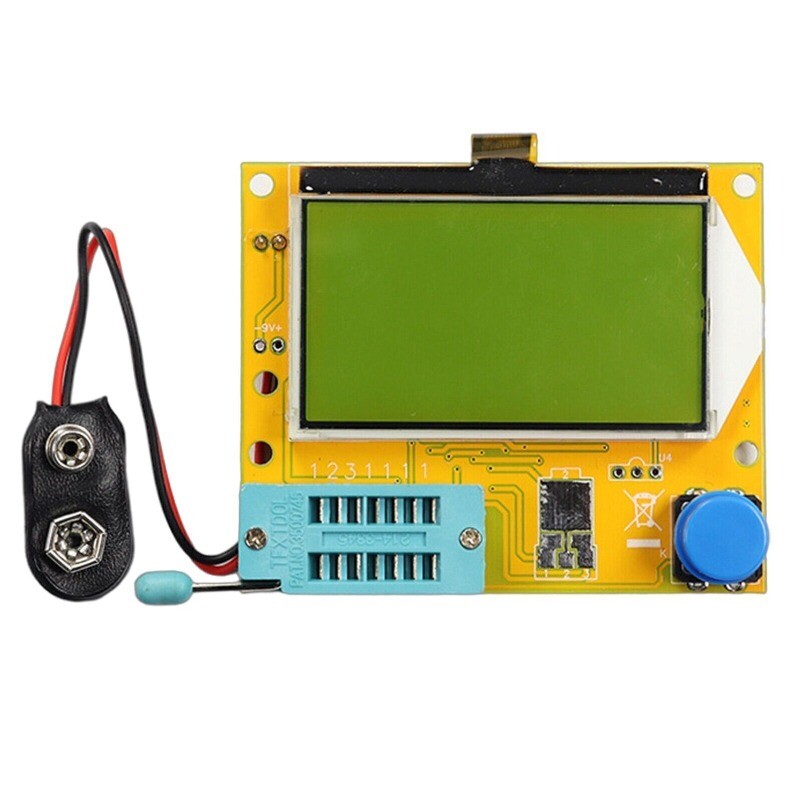 Digital LCD Component Tester Transistor Diode Capacitor Resistor Inductor Meter-