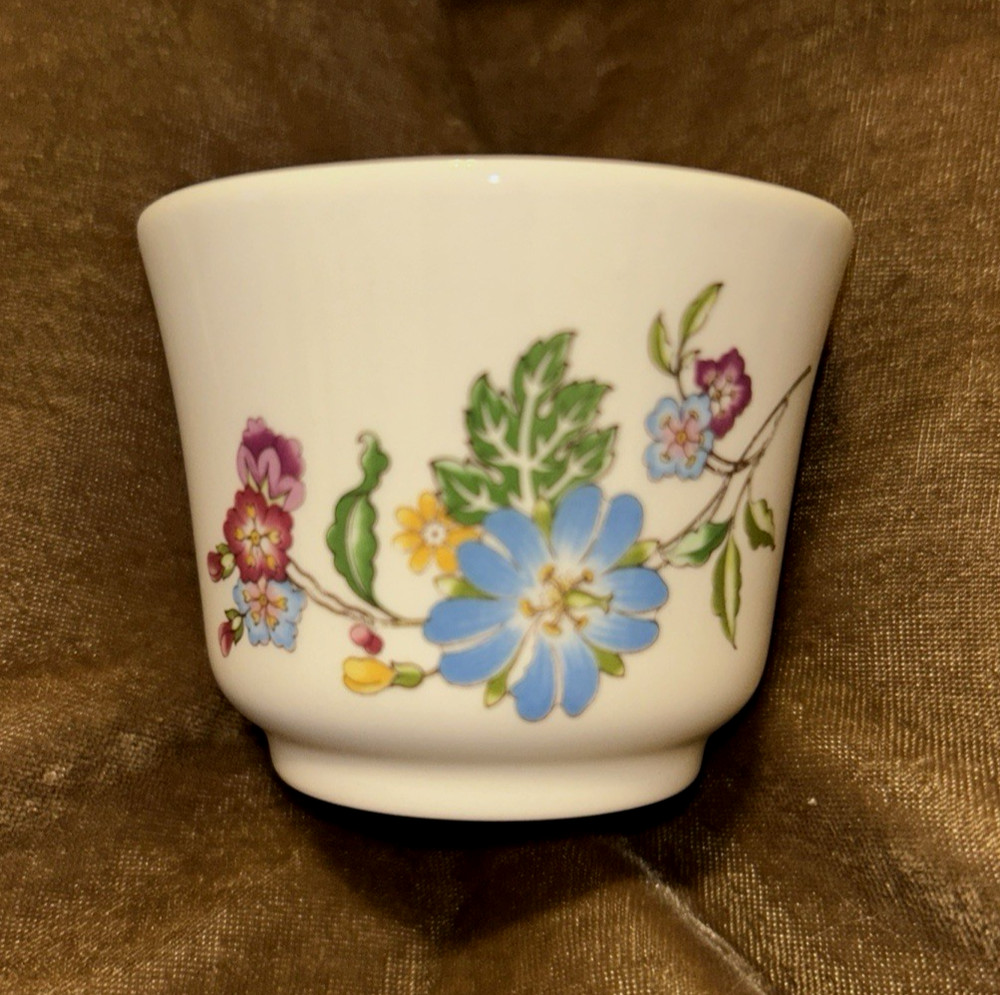 Spode "Sylvan" Bone China Condiment Jar / Open Sugar Bowl ~ Mint Condition
