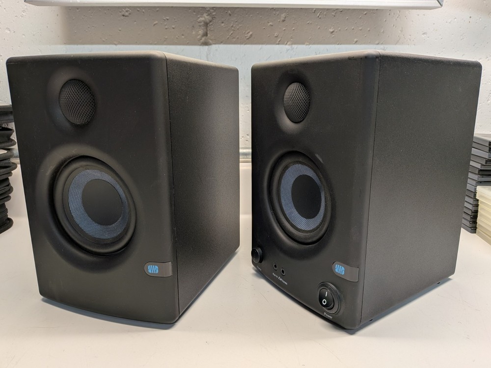 PreSonus Eris E3.5 Reference Near Field Monitors w/ Bluetooth Aux Balanced Ins
