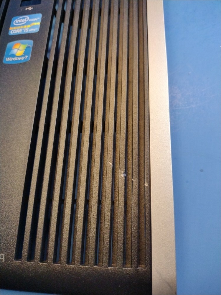 HP Compaq Elite Pro Microtower Front Case Cover Faceplate Bezel