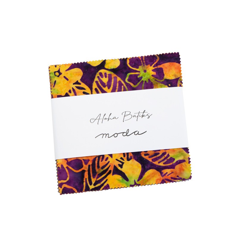 Aloha Batiks Moda Charm Pack
