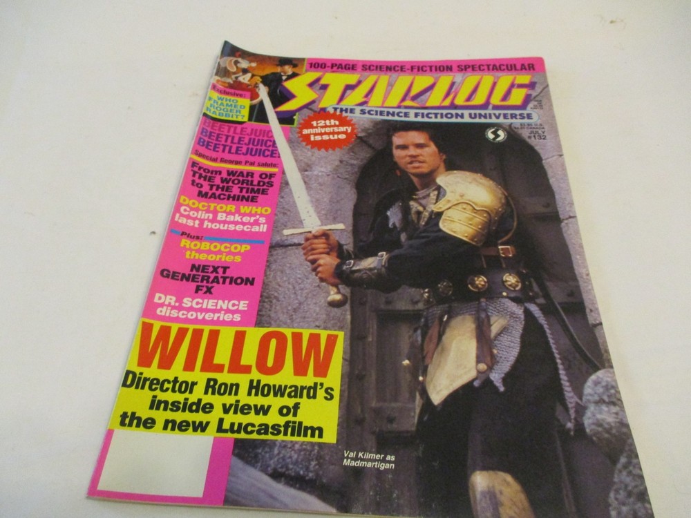 STARLOG MAGAZINE #132 WILLOW