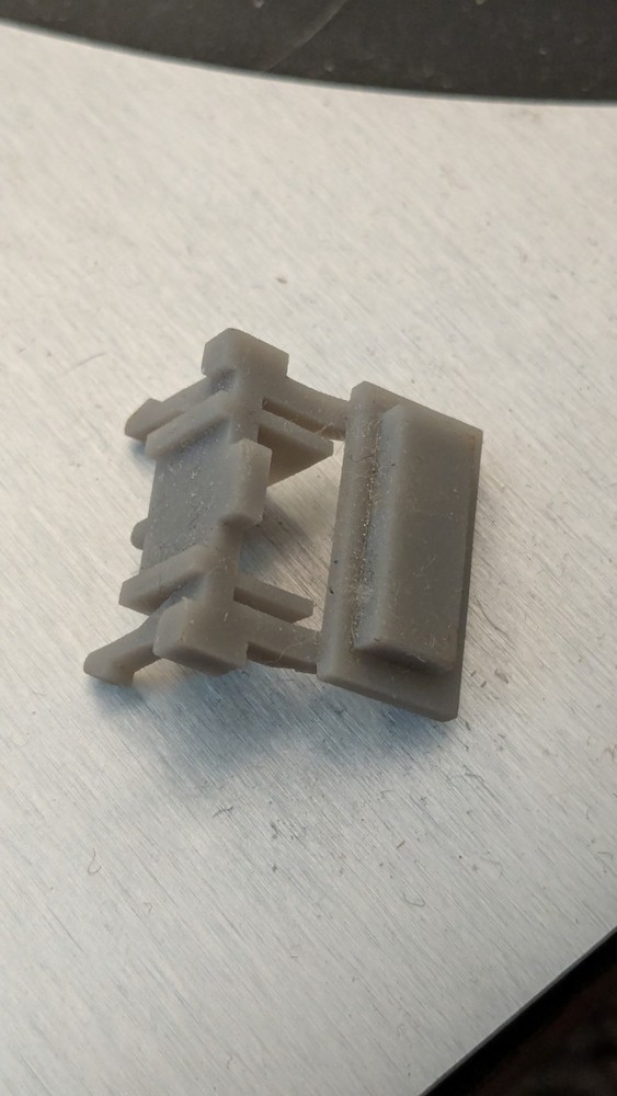One AKAI MPC 60 BUTTON (3D print) Gray