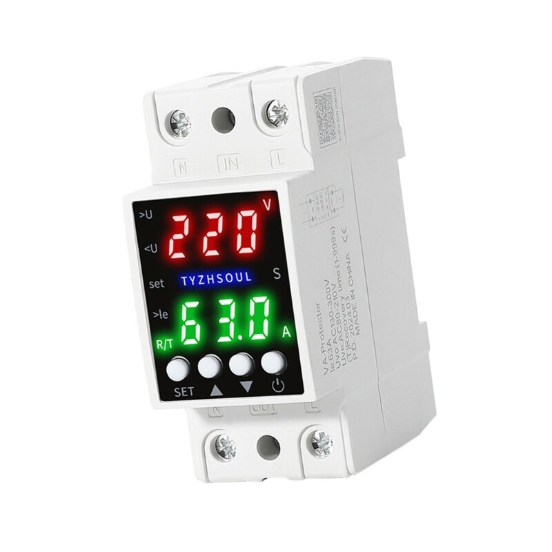 Under Over Voltages Protectors Voltages Stabilizer Relays Reset Protectors