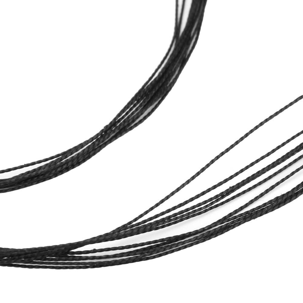 2 Pack 53" Recurve Bow String 12 Strands Archery Bowstrings Replacement Black US