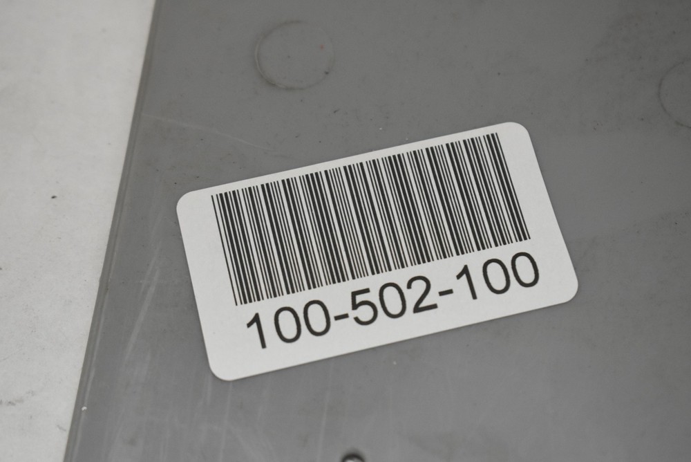 Quantum Storage Systems DS93120 Gray Plastic Slotted Divider Panel Plate