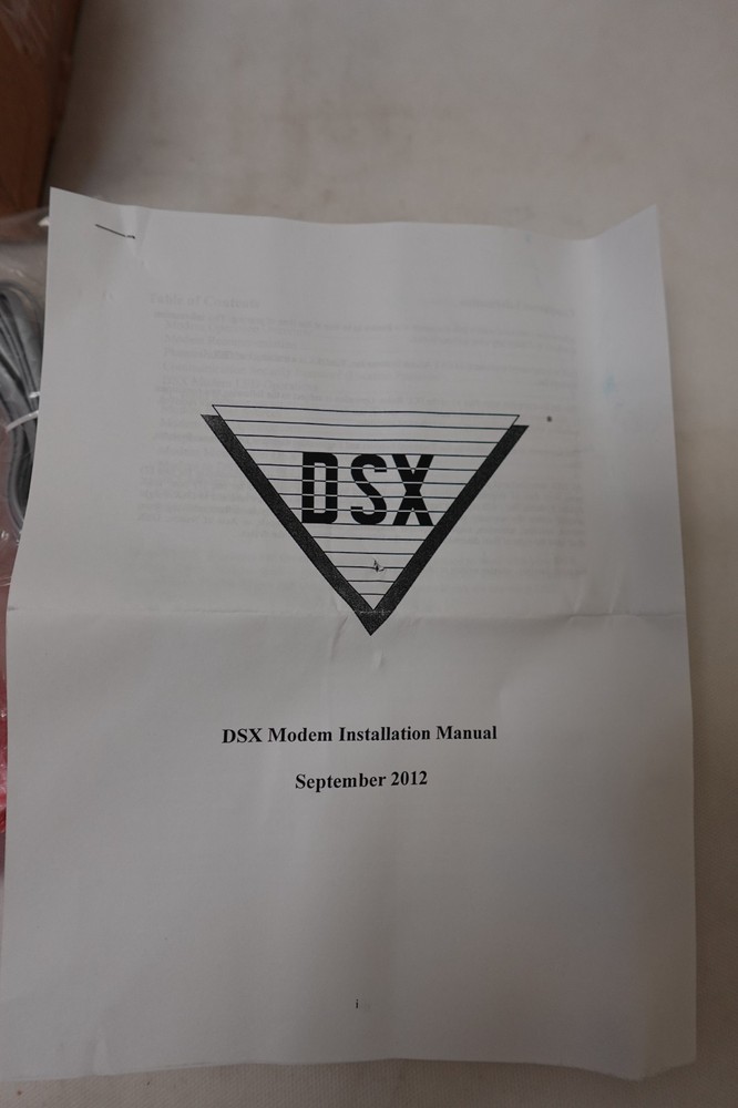 DSX - Security System Access Control System Modem Kit DSX-MODEM *NOS*