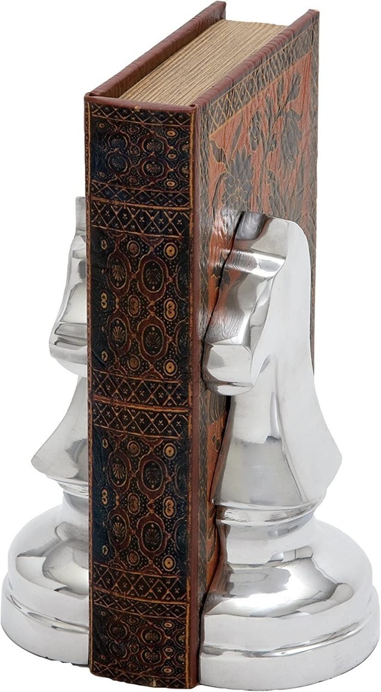 Plutus Brands Metal Bookend with Solid Design and Stable Base