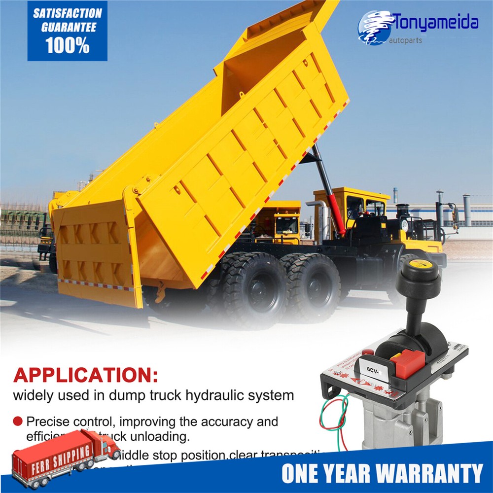 Control Valves with PTO Switch Dump Truck Tipper Hydraulic System Slow down