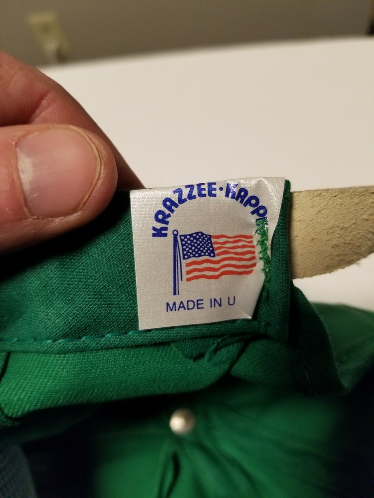 Vintage Aztec Corn Seed Green Adjustable Strapback Hat, Farming!