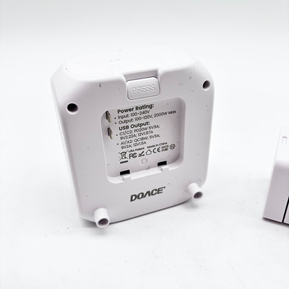 DOACE 2000 Watts Power Converter Adapter Combo Model C15