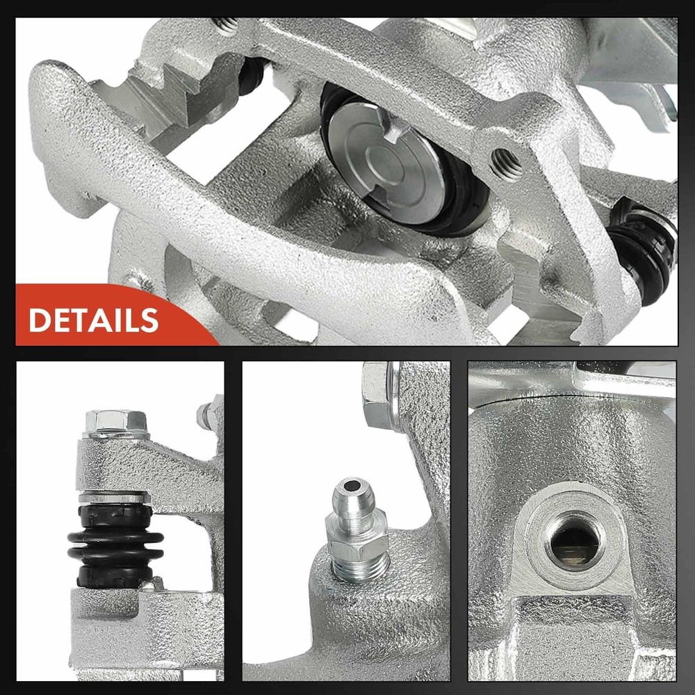 A-Premium Disc Brake Calipers Assembly with Bracket Compatible with Ford Thun...