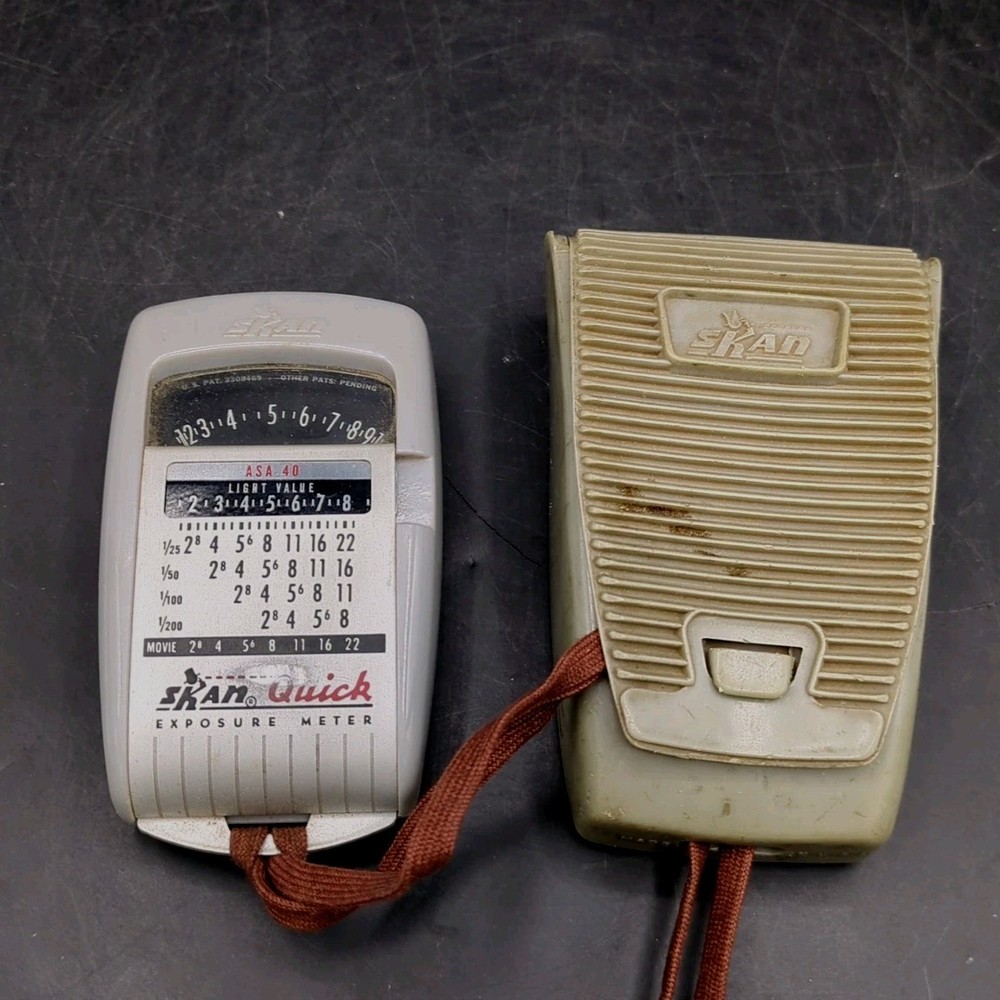 Vintage Skan Quick Light Exposure Meter
