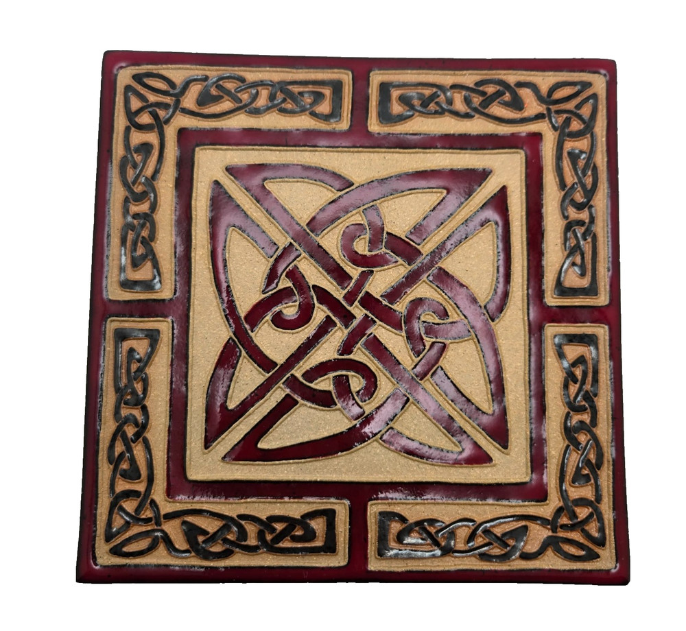 - Celtic Tile by Earthen Craft Pottery Lansing MI