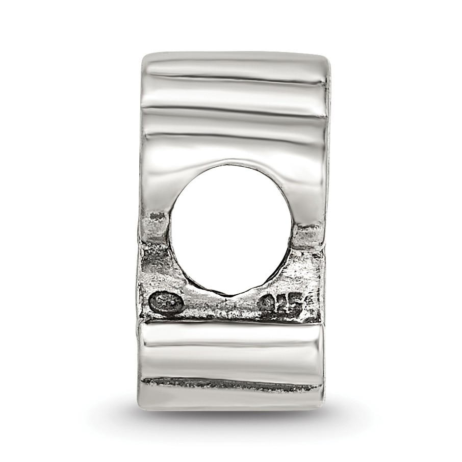 Silver Reflections Budded Cross Bead QRS1292