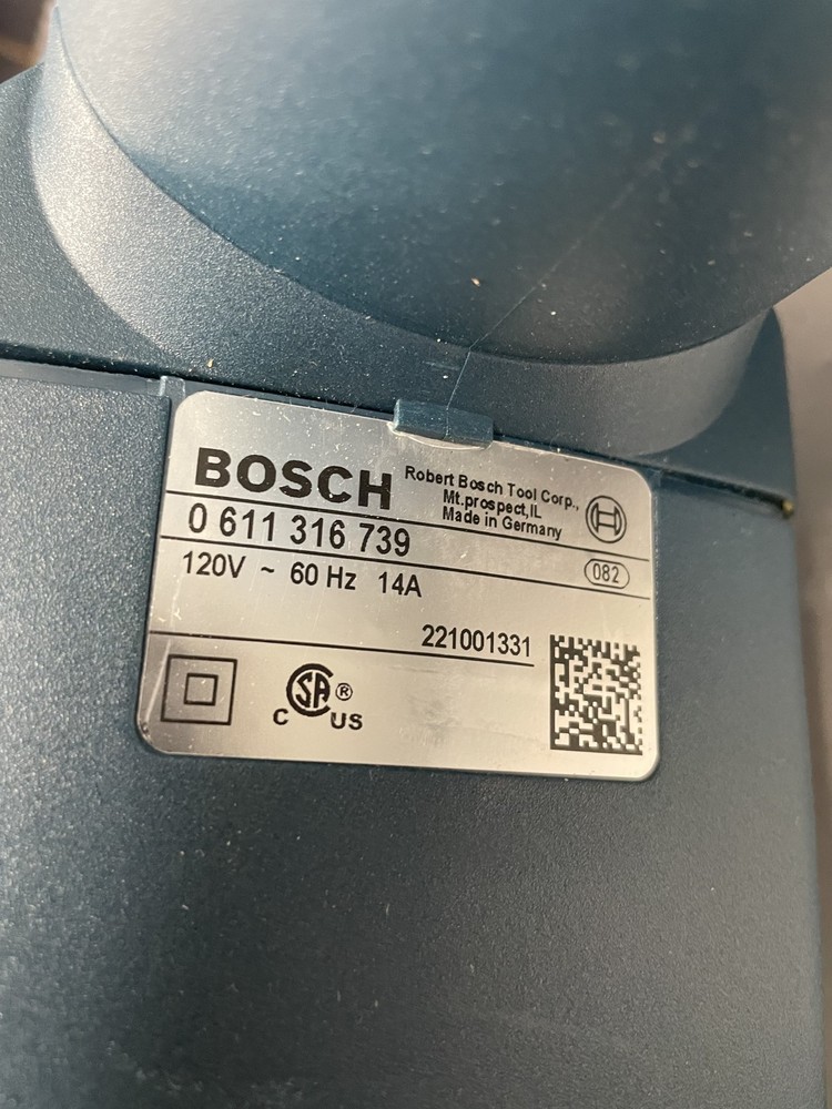BOSCH 11316EVS 14 Amp SDS-Max Demolition Hammer with Variable Speed NEW NO BOX