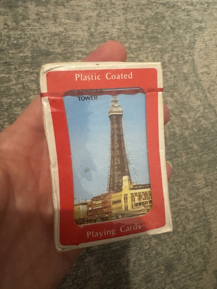 Collectable Playing Cards SOUVENIR BLACKPOOL TOWER Sealed Box