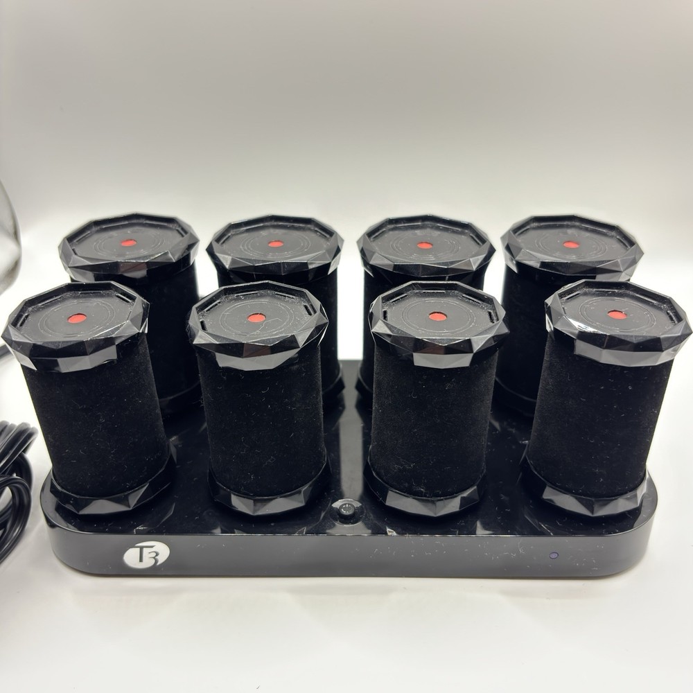 T3 Voluminous Hot Rollers Professional 1.75" & 1.50" Rollers Box Model 73701