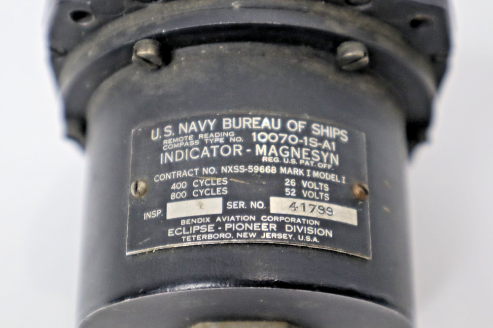 Bendix Aviation 10070-1S-A1 Magnesyn Indicator