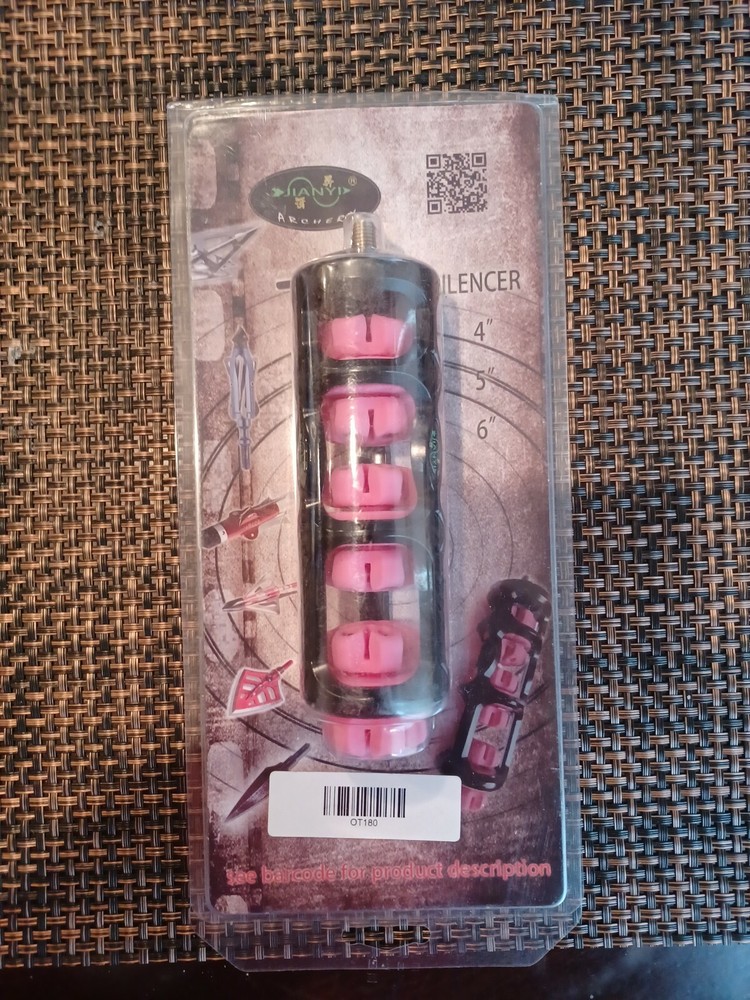 JIANYI  Silencer Stabilizer 6" Black/Pink