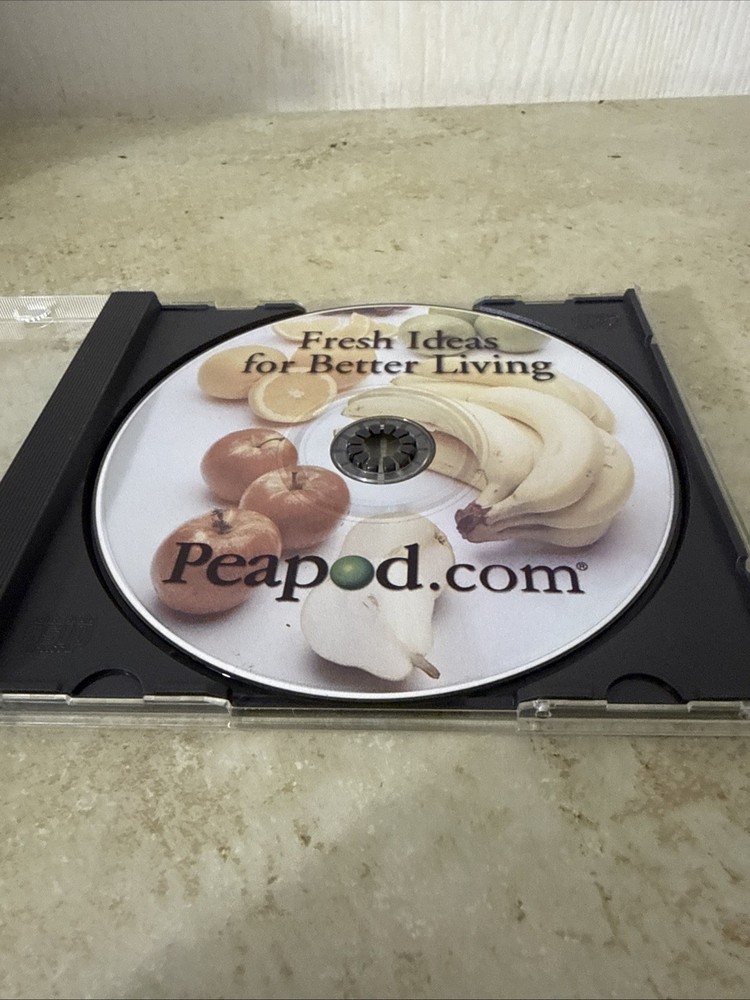 PeaPod dial-up Internet Access PC Software CD Vintage