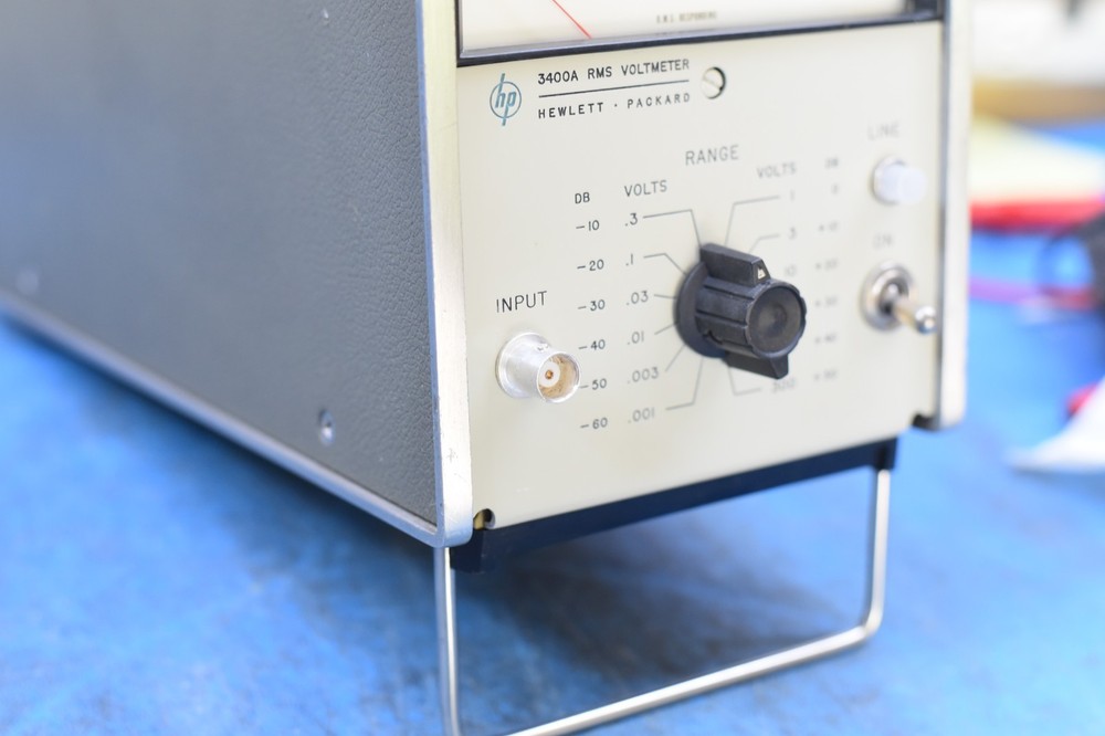 HP 3400A RMS Voltmeter | Refurbished | Calibrated