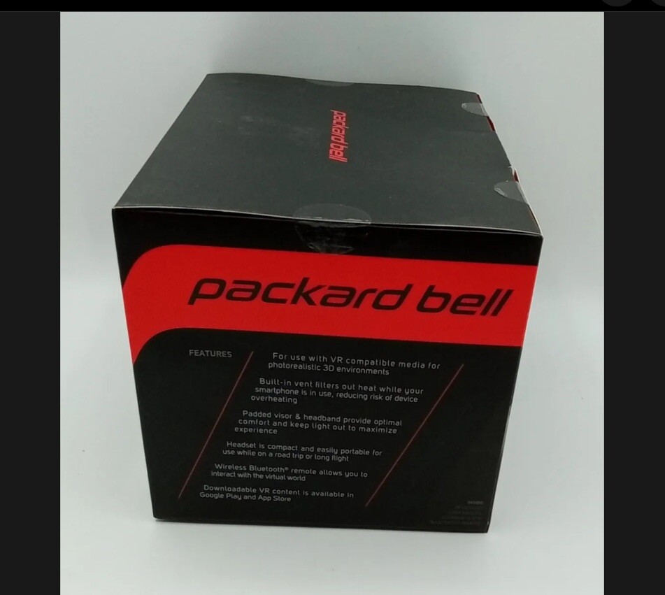 Packard Bell Virtual Reality w/Bluetooth & Remote