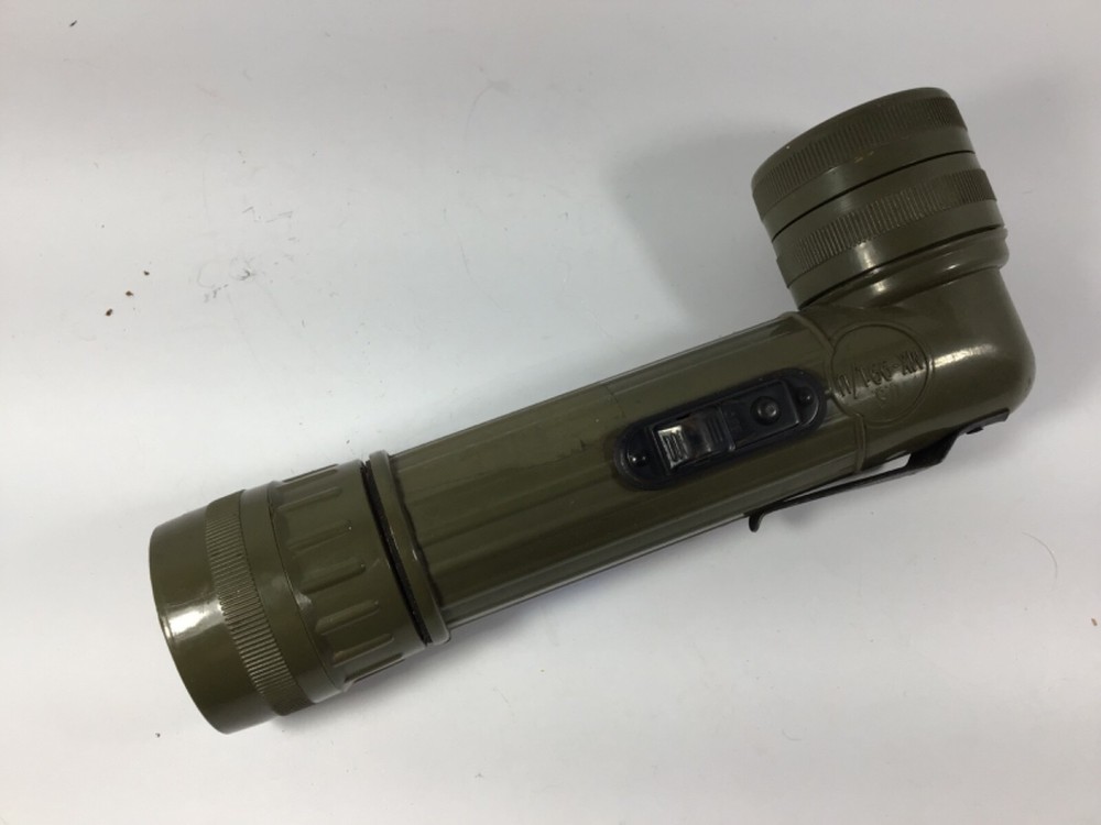 US Army MX-991/U Angled Flashlight "Tested Working" #GT2