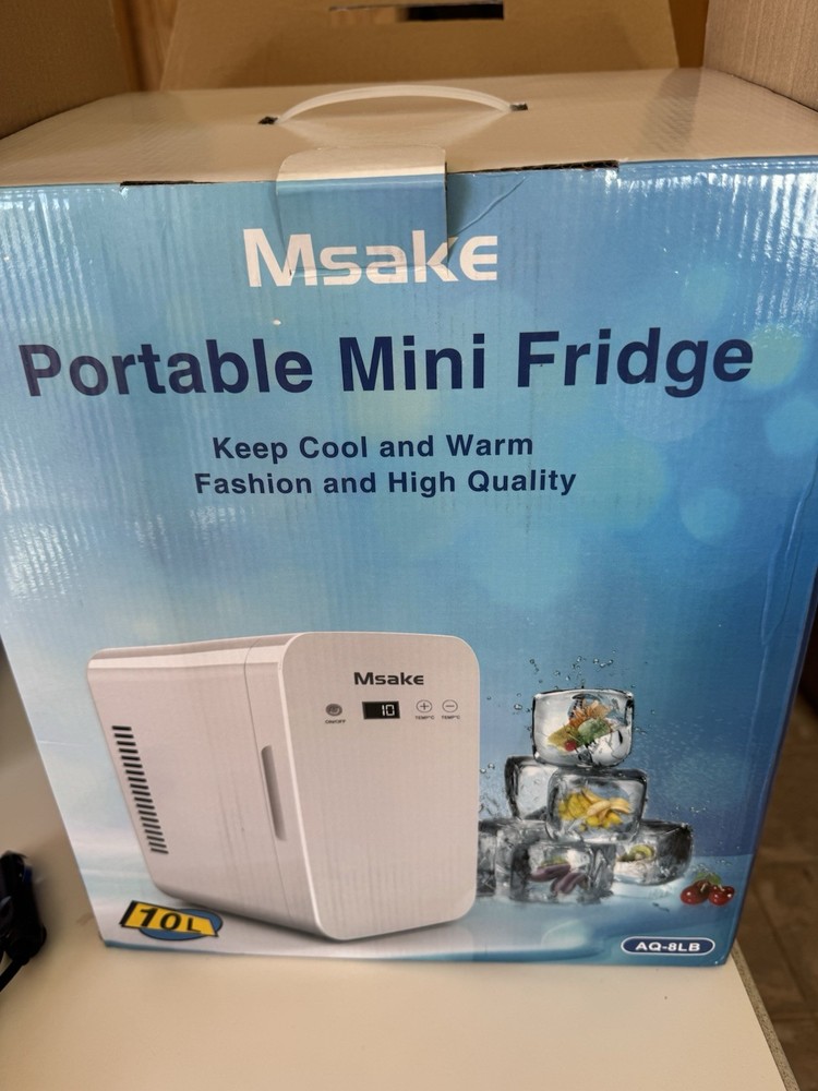 Msake Portable Mini Refrigerator
