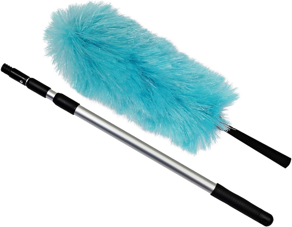 Electrostatic Dusting Wand -Sect Extendable Pole, Reaches Up