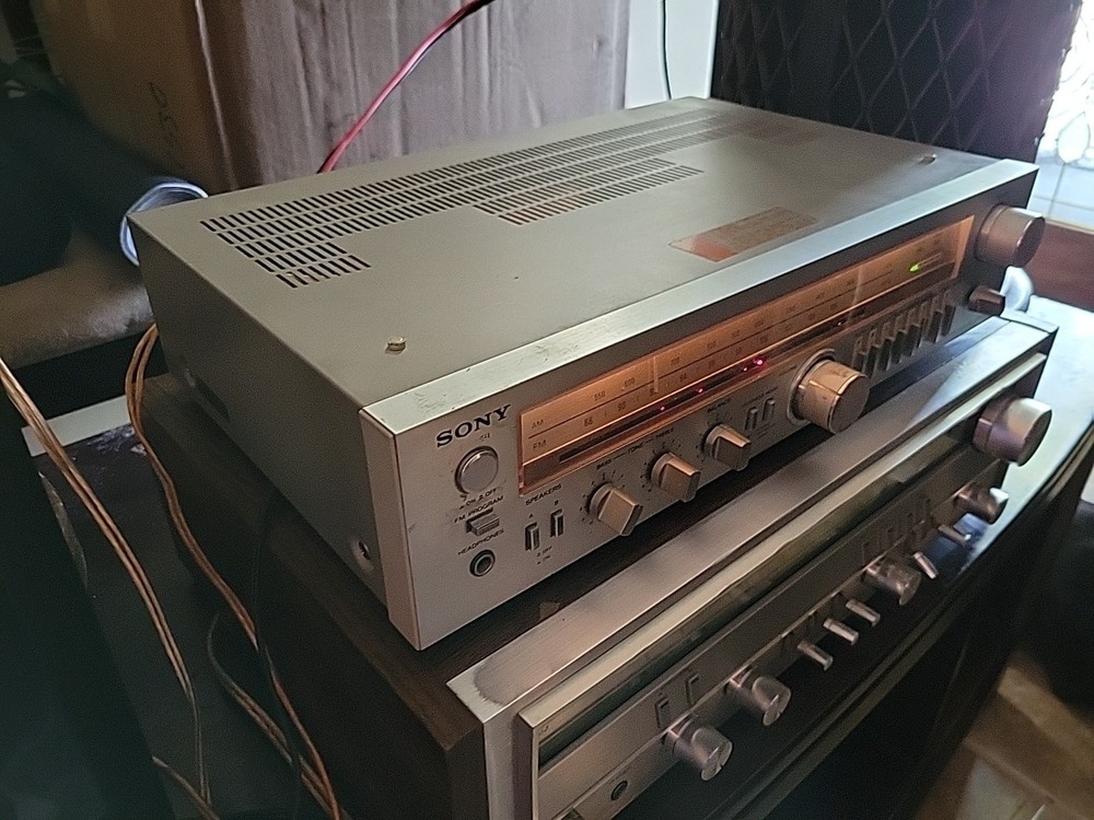 SONY STR-V15 Stereo Receiver Programmable Presets Tested