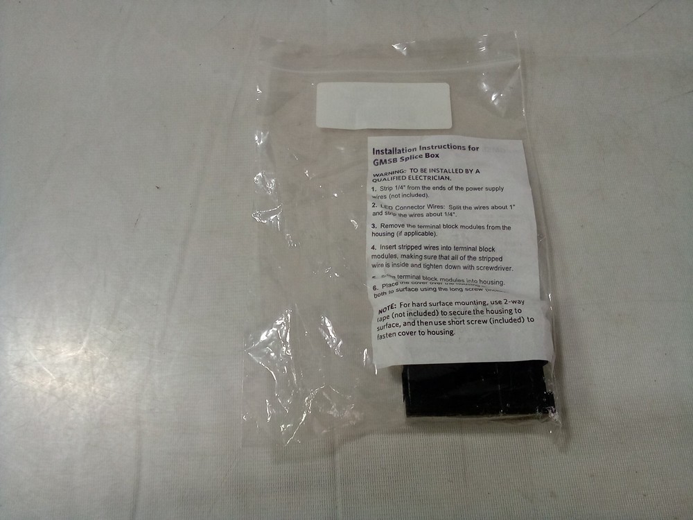 GM Lighting GSMB-B Splice Box