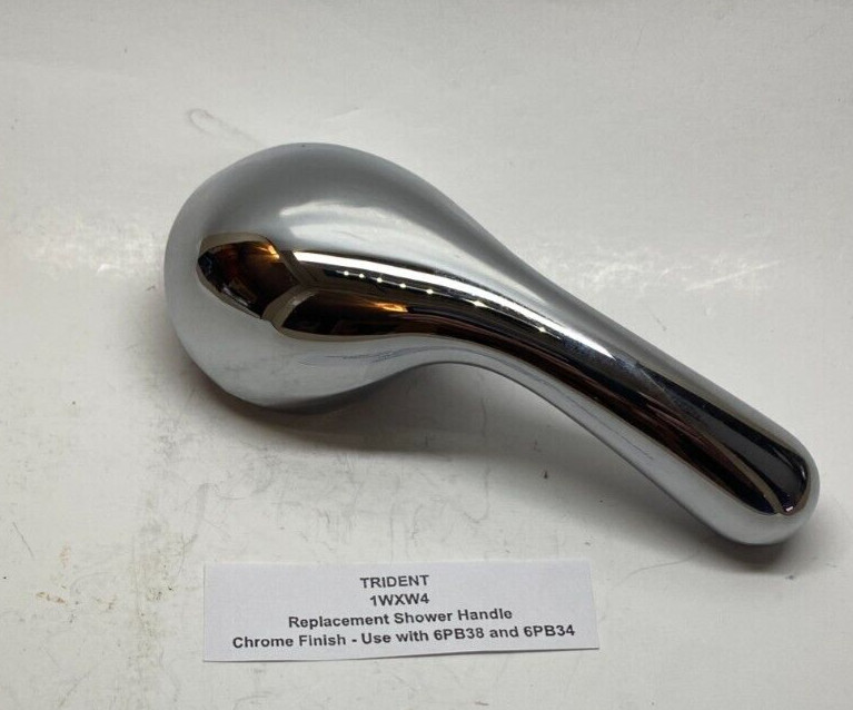 TRIDENT 1WXW4 Replacement Shower Handle (Use with 6PB38 and 6PB34)
