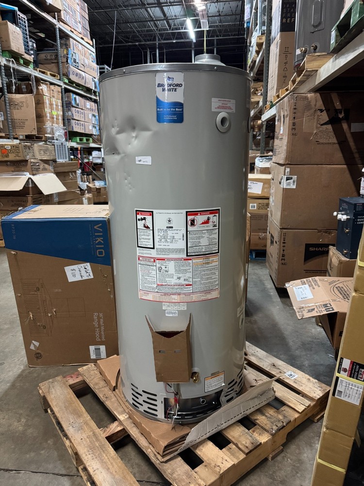 75 Gallon commercial water heater LP gas 76,000 BTU LG275H763X Bradford White
