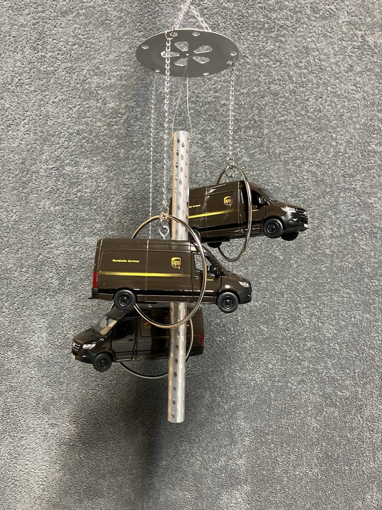 UPS Delivery Truck Wind Chime