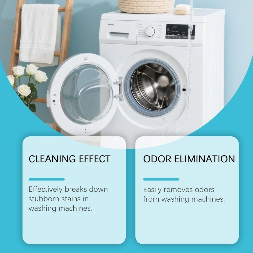 Washing Machine Cleaner Pro Deep Cleaning Tablets Efficient SOG