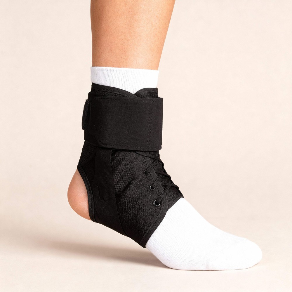 Ankle Stabilizer Brace Support, Large Size, Black