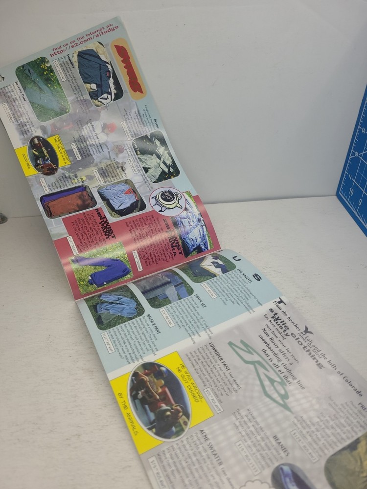Alternative Edge Winter 1996 Snowboard Catalog