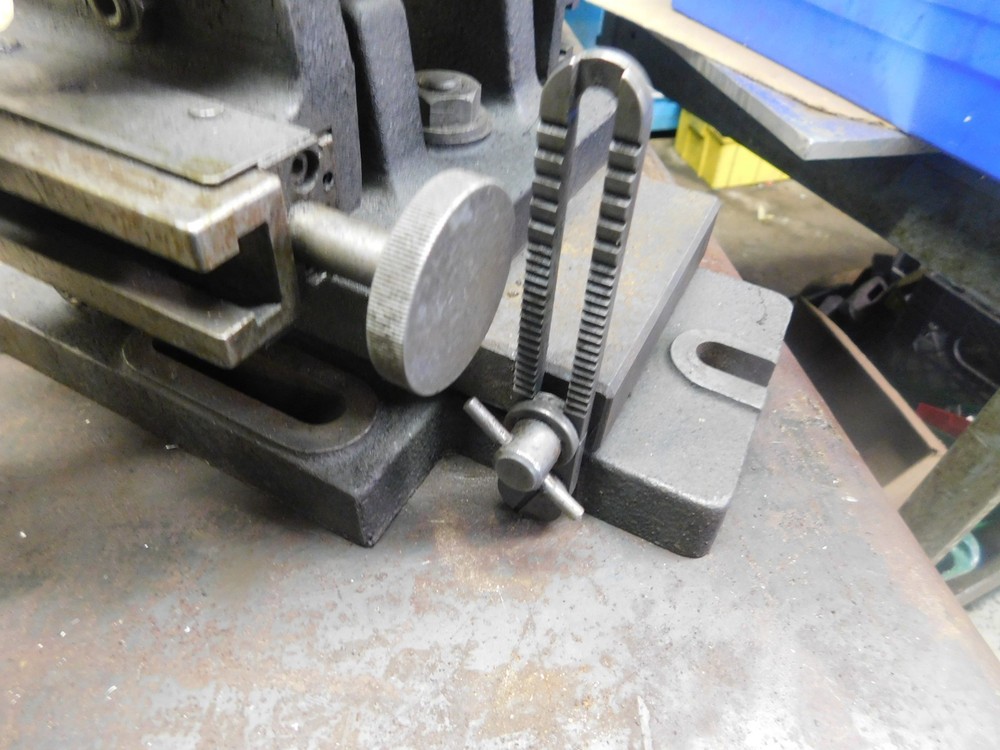 Weldon End Mill Tool Sharpening Grinding Fixture w/ Tilting Sub Base